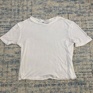 Zara Classic White Tee